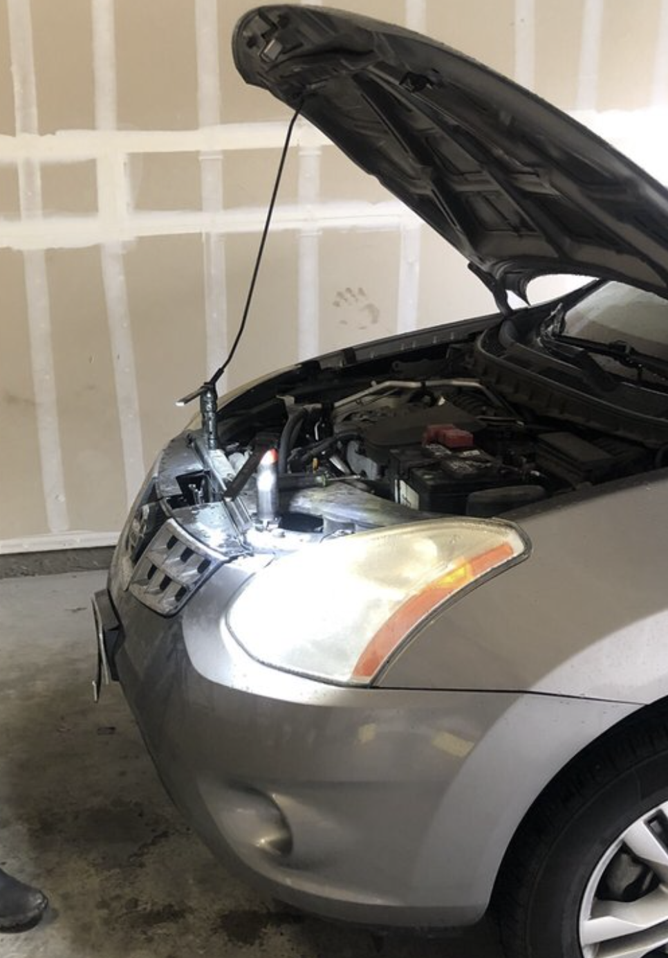 this image shows car repair in Bellevue, WA